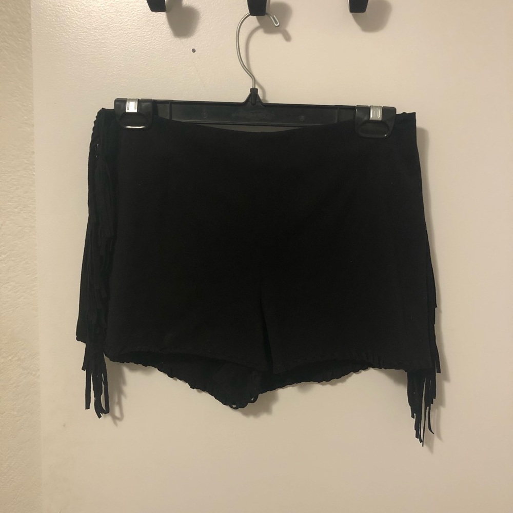 Fringe shorts